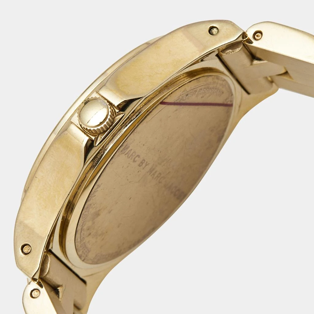 Marc by Marc Jacobs Champagne Gold Plated Stainless Steel Blake MBM3126 Women's Wristwatch 36 mm 商品