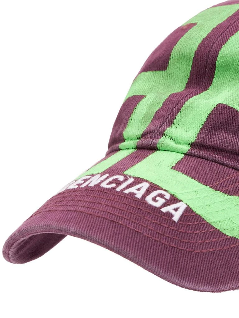 商品Balenciaga|Bb Sprayed Cotton Cap,价格¥3828,第3张图片详细描述
