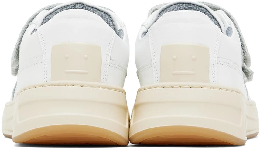 商品Acne Studios|White Velcro Strap Sneakers,价格¥3183,第2张图片详细描述