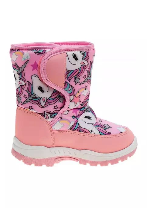 商品Rugged Bear|Bear Toddler Girls Snow Boots,价格¥285,第1张图片