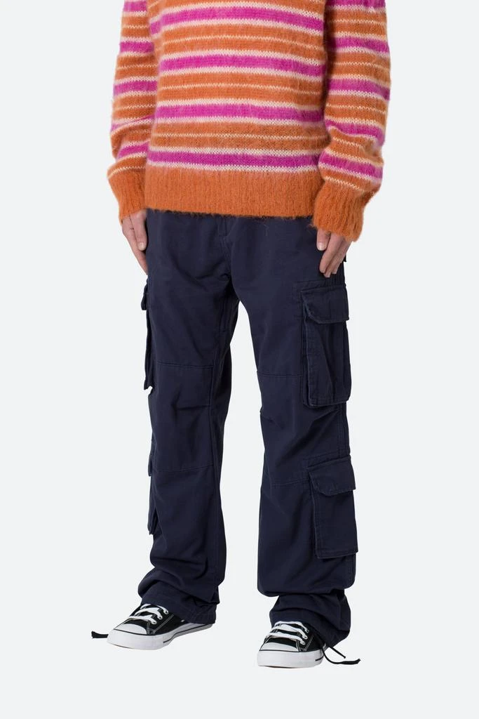 商品MNML|Baggy Double Cargo Pants - Navy,价格¥399,第3张图片详细描述