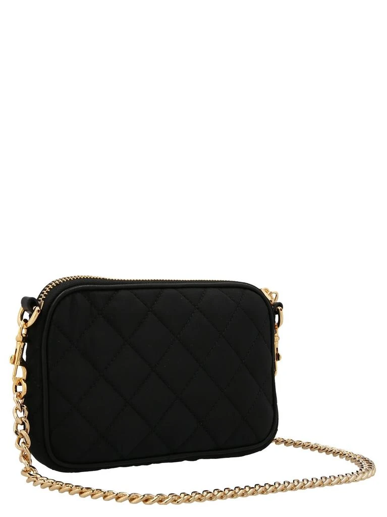 商品Moschino|Moschino Quilted Logo Patch Zipped Crossbody Bag,价格¥1680,第2张图片详细描述