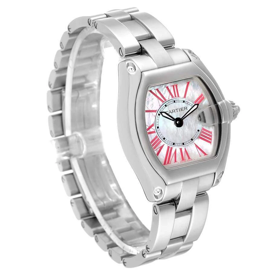 商品[二手商品] Cartier|Cartier MOP Stainless Steel Roadster W6206006 Women's Wristwatch 30 mm,价格¥33562,第5张图片详细描述