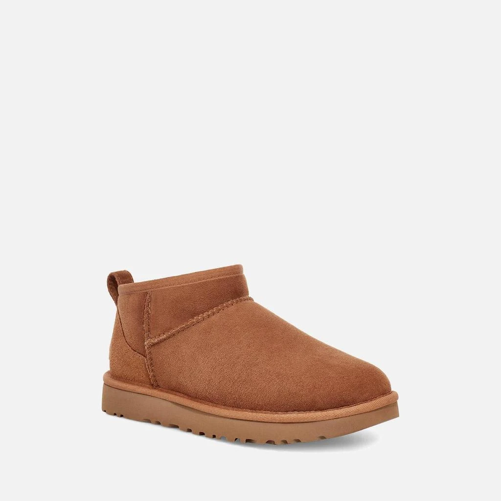 商品UGG|UGG Women's Classic Ultra Mini Sheepskin Boots - Chestnut,价格¥1413,第2张图片详细描述