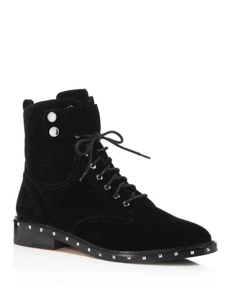 商品Vince Camuto|Women's Talorini Velvet Lace Up Booties,价格¥656,第1张图片