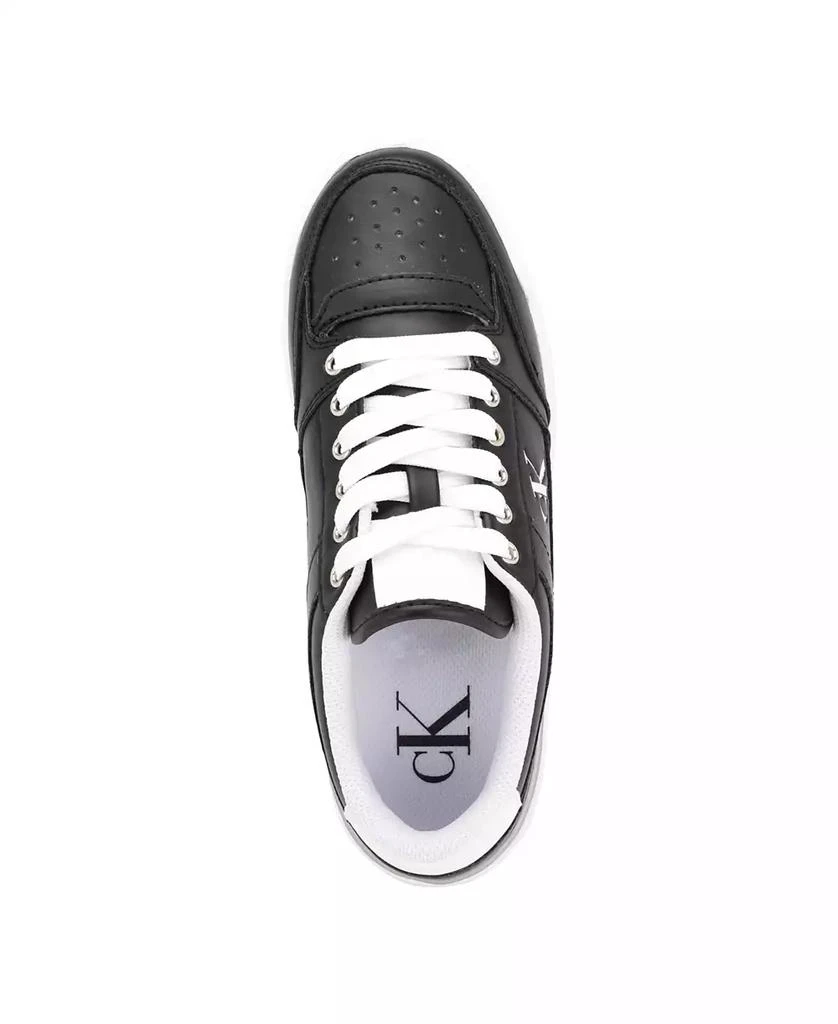 商品Calvin Klein|Alondra Casual Lace-Up Platform Sneakers,价格¥671,第4张图片详细描述