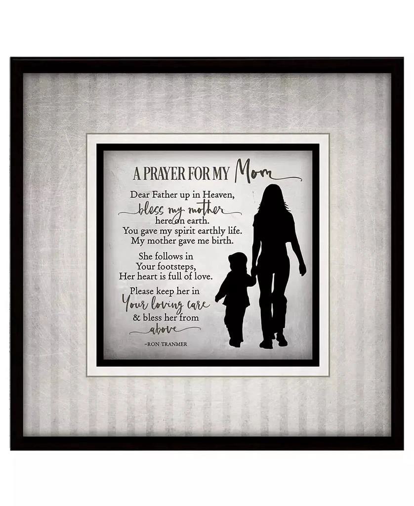 商品Dexsa|Prayer for My Mom Simple Expressions Wood Plaque with Easel, 7.5" x 7.5",价格¥187,第1张图片