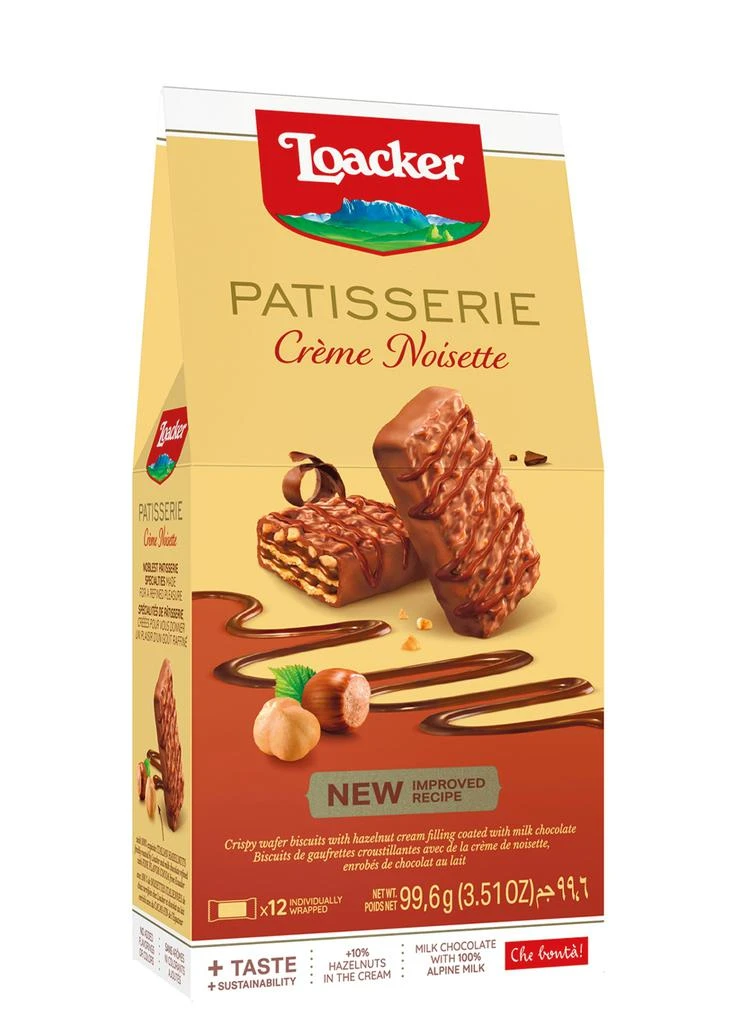 商品Loacker|Patisserie Crème Noisette Chocolate Wafers 99.6g,价格¥57,第1张图片