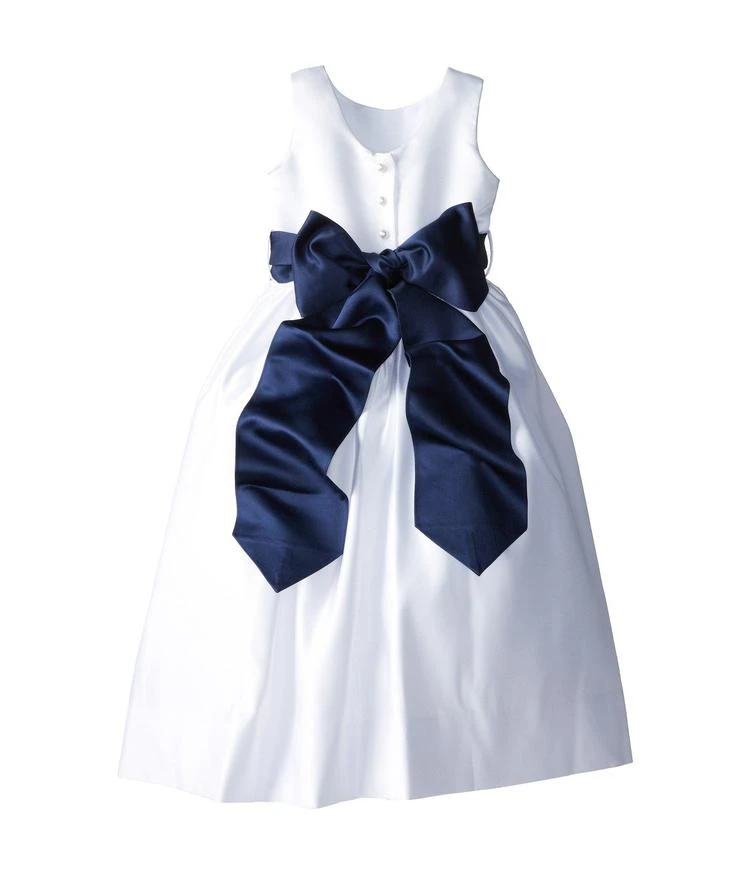 商品Us Angels|Sleeveless Satin Dress (Little Kids),价格¥405,第2张图片详细描述