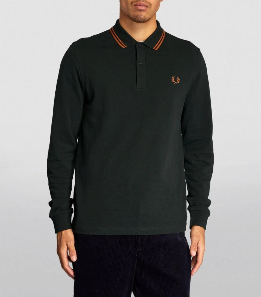 商品Fred Perry|Long-Sleeve Polo Shirt,价格¥560,第3张图片详细描述