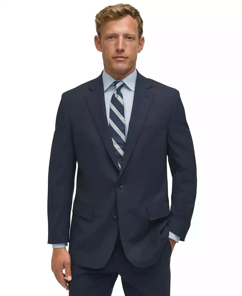 商品Brooks Brothers|Men's Classic-Fit Stretch Wool Blend Suit Separates Jacket,价格¥2339,第1张图片
