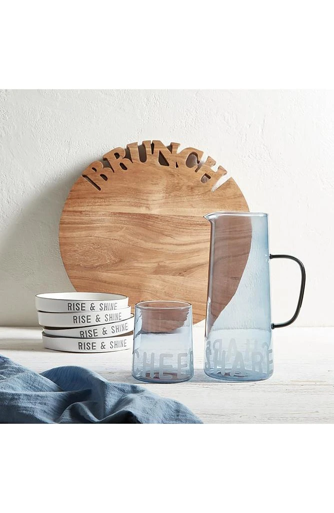 商品CREATIVE BRANDS|Set of 4 Rise & Shine Ceramic Plates,价格¥87,第4张图片详细描述