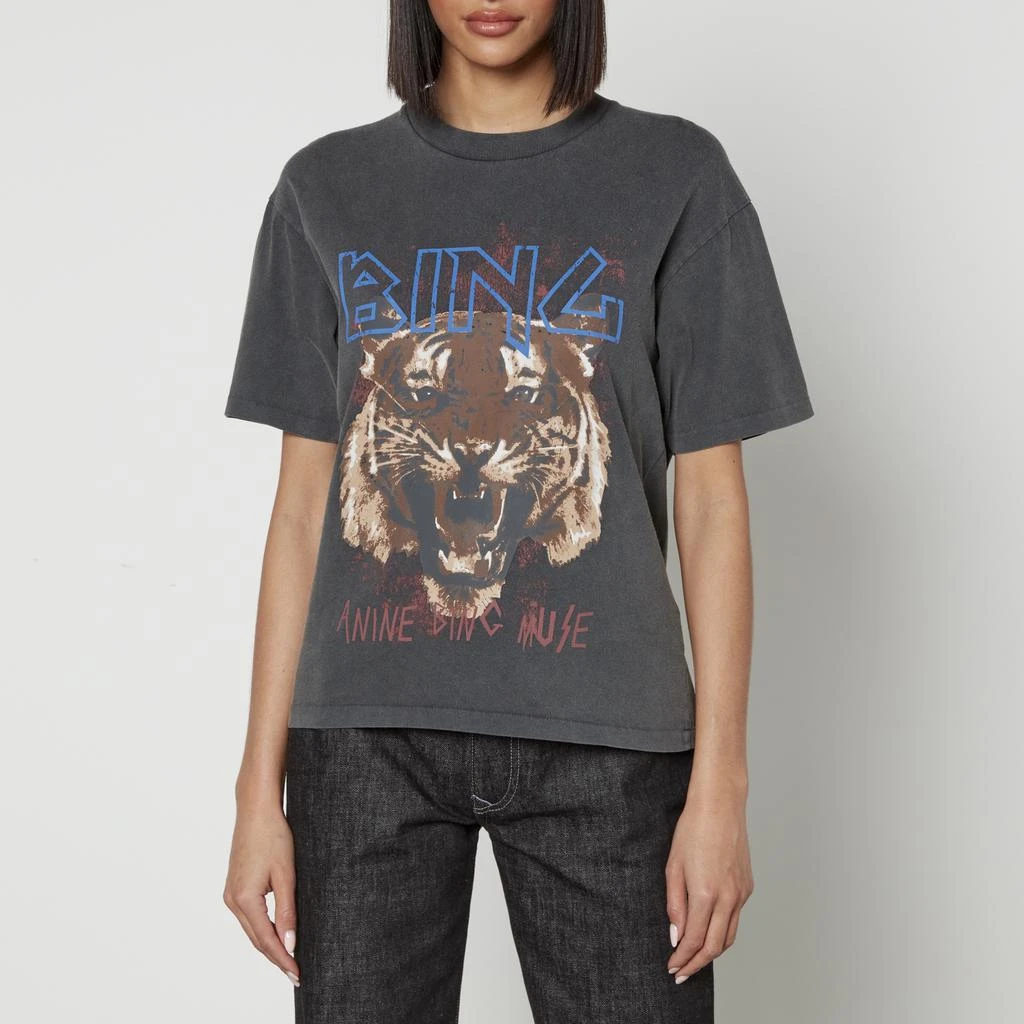 商品ANINE BING|Anine Bing Tiger Organic Cotton-Jersey T-Shirt,价格¥802,第1张图片