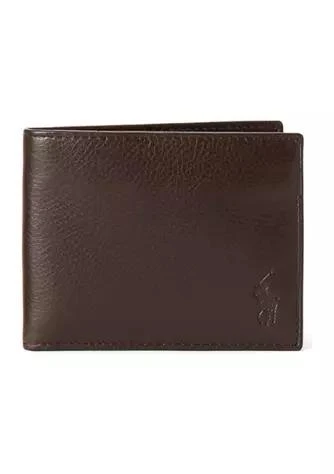 商品Ralph Lauren|Ralph Lauren Pebbled Leather Passcase,价格¥442,第1张图片详细描述