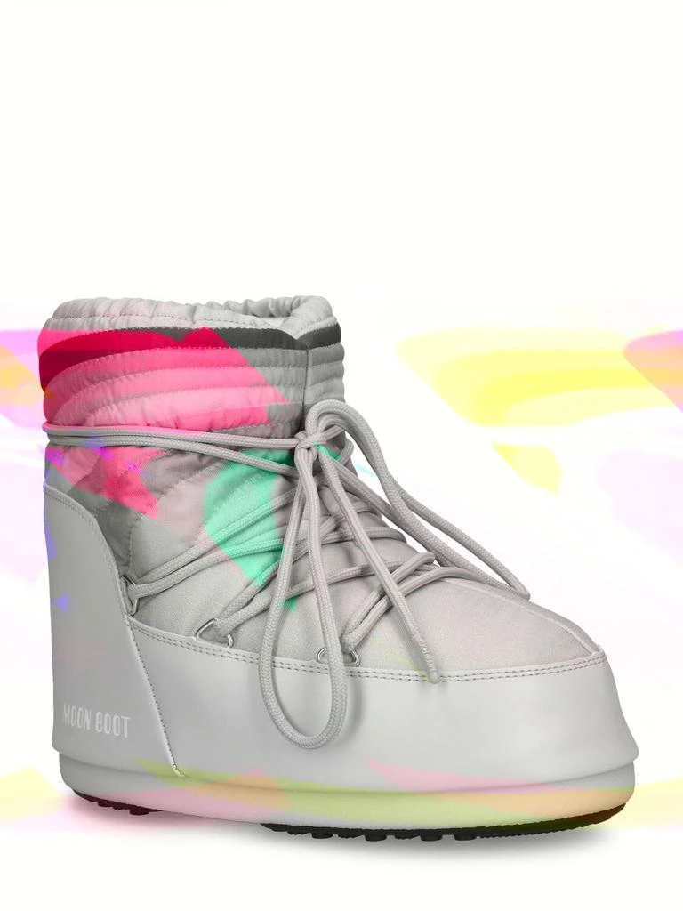 商品Moon Boot|Low Rainbow Icon Nylon Boots,价格¥1676,第2张图片详细描述