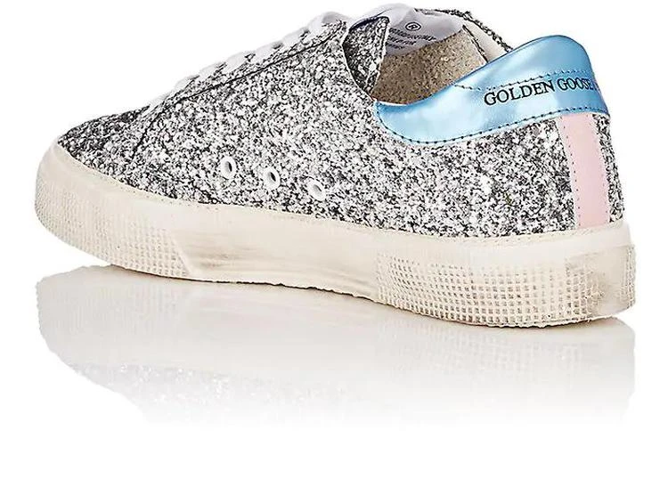 商品Golden Goose|Women's May Glitter & Patent Leather Sneakers,价格¥1778,第3张图片详细描述