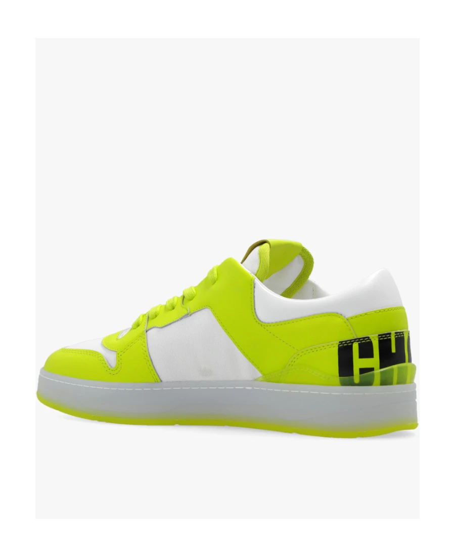 商品【预售7天】 Jimmy Choo|Jimmy Choo 男士运动鞋 FLORENTMZULXAPPLEGREENWHITE �黄色,价格¥3708,第4张图片详细描述