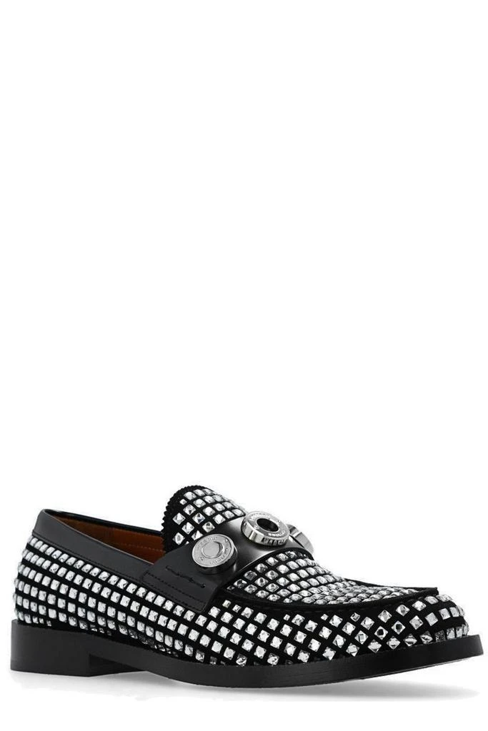 商品Burberry|Burberry Embellished Slip-On Loafers,价格¥4084,第2张图片详细描述