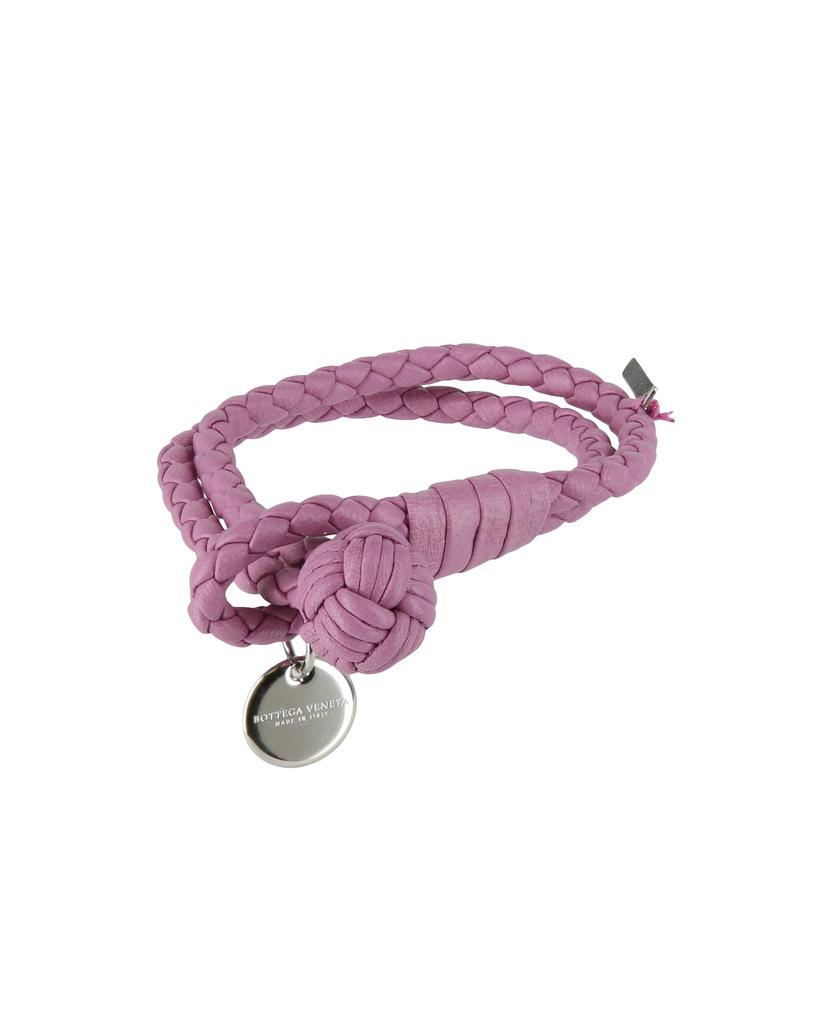 Intrecciato Leather Wrap Bracelet商品第1张图片规格展示