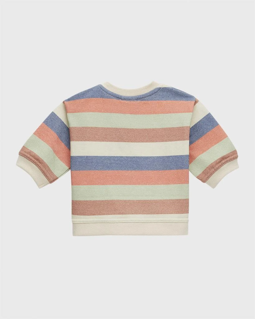 商品Mon Coeur|Baby Multicolor Striped Sweatshirt, Size 3M-24M,价格¥441,第2张图片详细描述