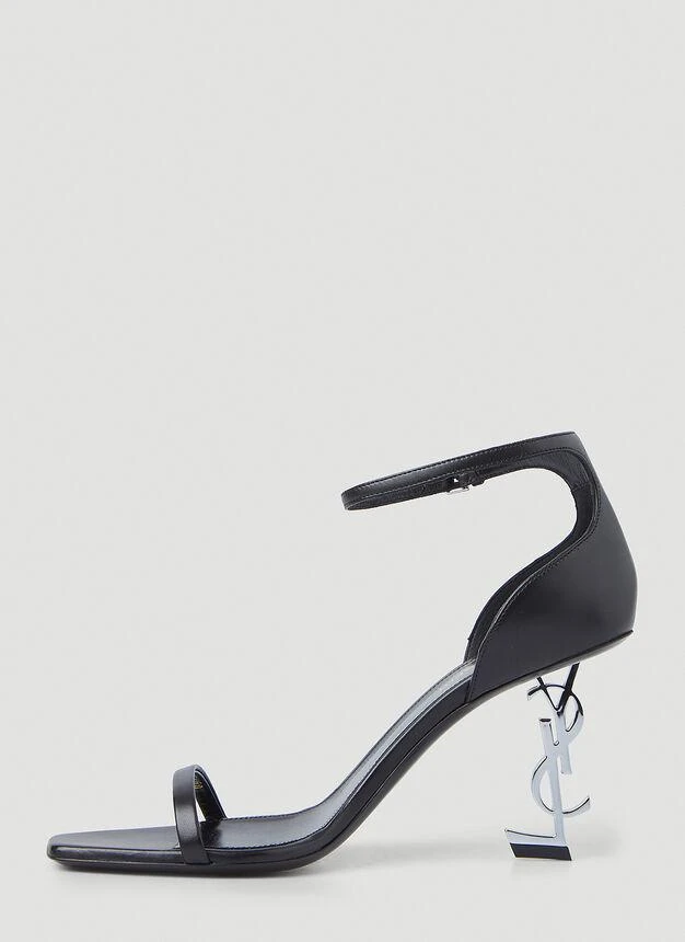 商品Yves Saint Laurent|Opyum Monogram High Heels in Black,价格¥10376,第3张图片详细描述