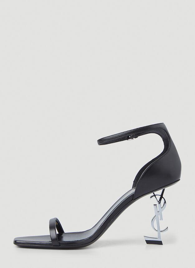 商品Yves Saint Laurent|Opyum Monogram High Heels in Black,价格¥8109,第5张图片详细描述