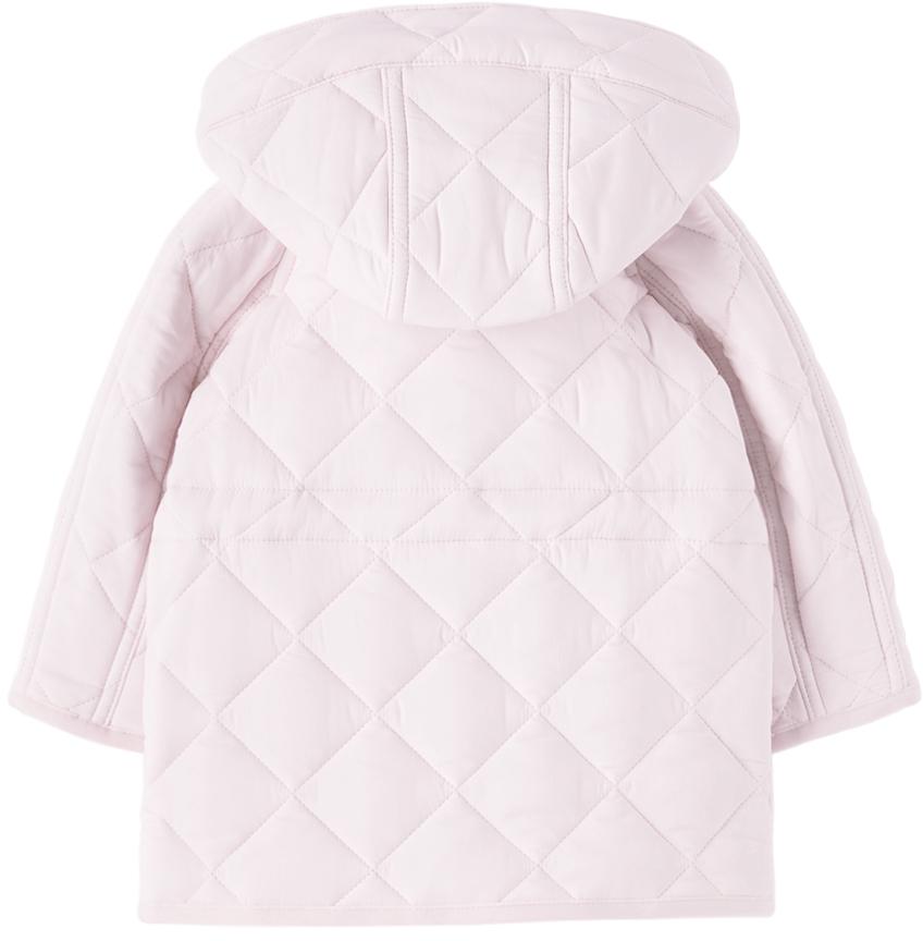 Baby Pink Quilted Jacket商品第2张图片规格展示