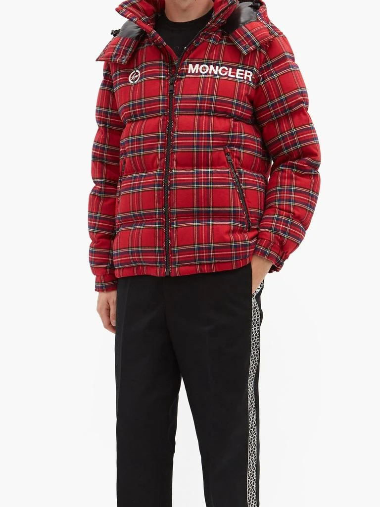 商品Moncler|Mayak oversized tartan-flannel quilted down jacket,价格¥5493,第2张图片详细描述