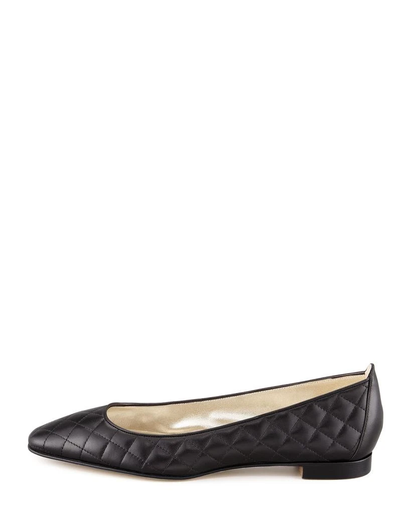 商品Manolo Blahnik|Giungla Quilted Leather Ballet Flat,价格¥2527,第2张图片详细描述