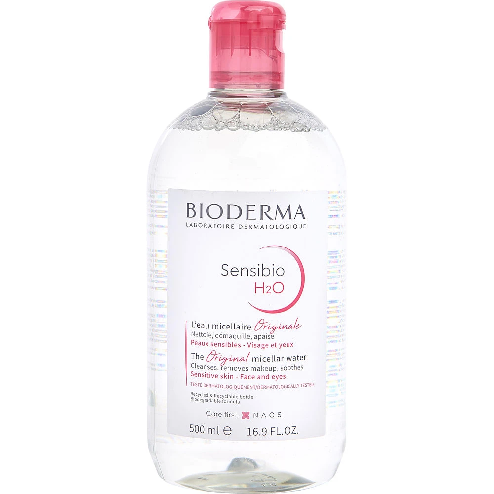 商品Bioderma|BIODERMA 贝德玛 粉水深层卸妆洁肤水 500ml,价格¥110,第1张图片