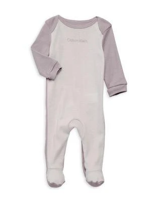 商品Calvin Klein|Baby Girl's Colorblock Footie,价格¥125,第1张图片