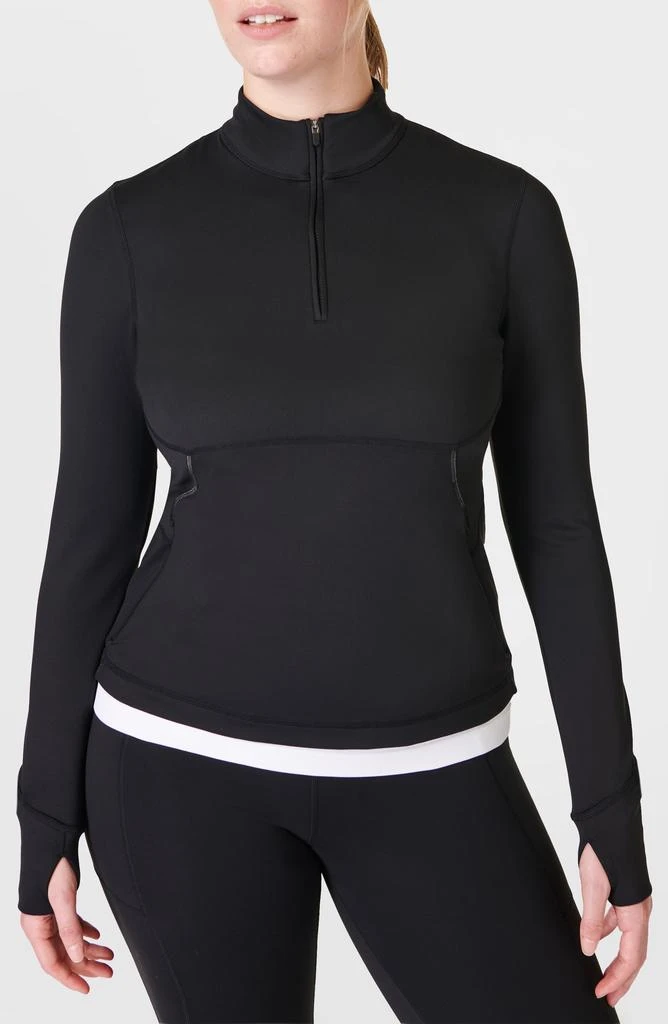 商品SWEATY BETTY|Therma Boost Running Half Zip Pullover,价格¥296,第1张图片