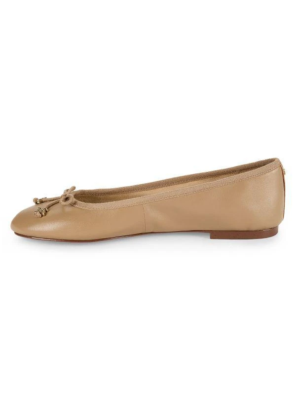 商品Sam Edelman|Flora Leather Ballet Flats,价格¥607,第4张图片详细描述