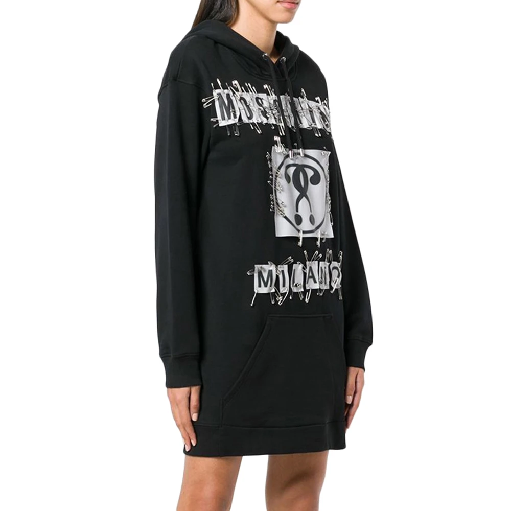 MOSCHINO 黑色女士连衣裙 A0439-5527-1555 商品