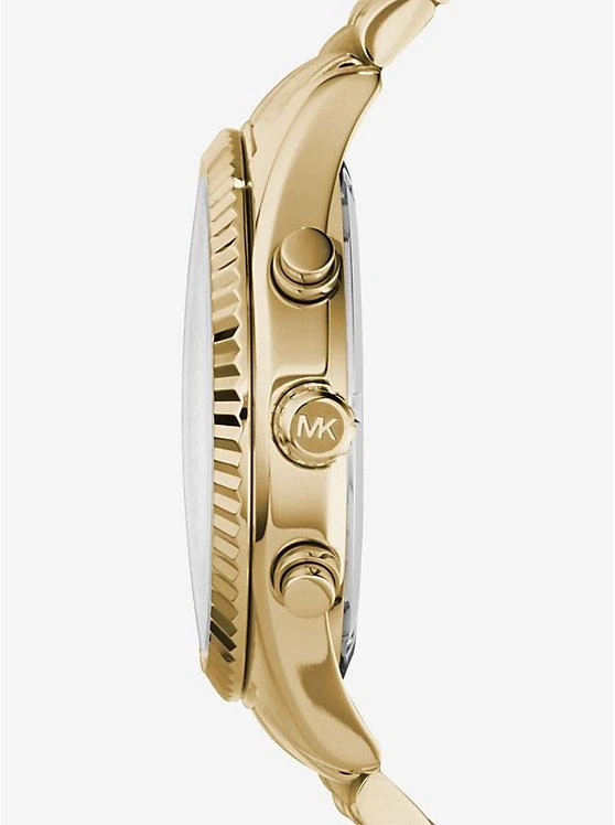 商品Michael Kors|Lexington Gold-Tone Watch,价格¥2227,第2张图片详细描述