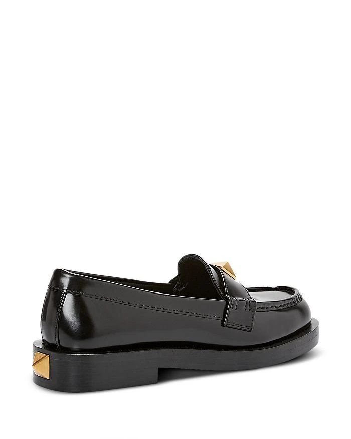 商品Valentino|Women's Roman Stud Moc Toe Loafers,价格¥7191,第4张图片详细描述