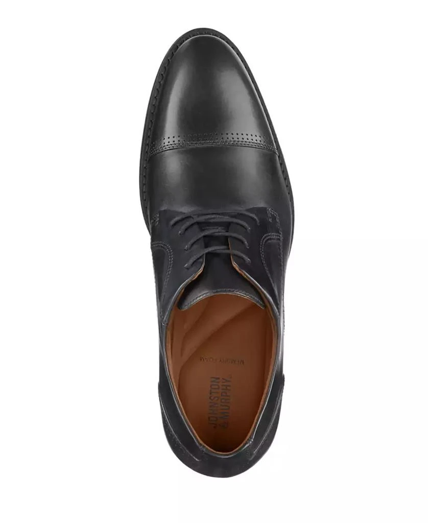 商品Johnston & Murphy|Men's Hawthorn Cap Toe Dress Shoes,价格¥775,第4张图片详细描述