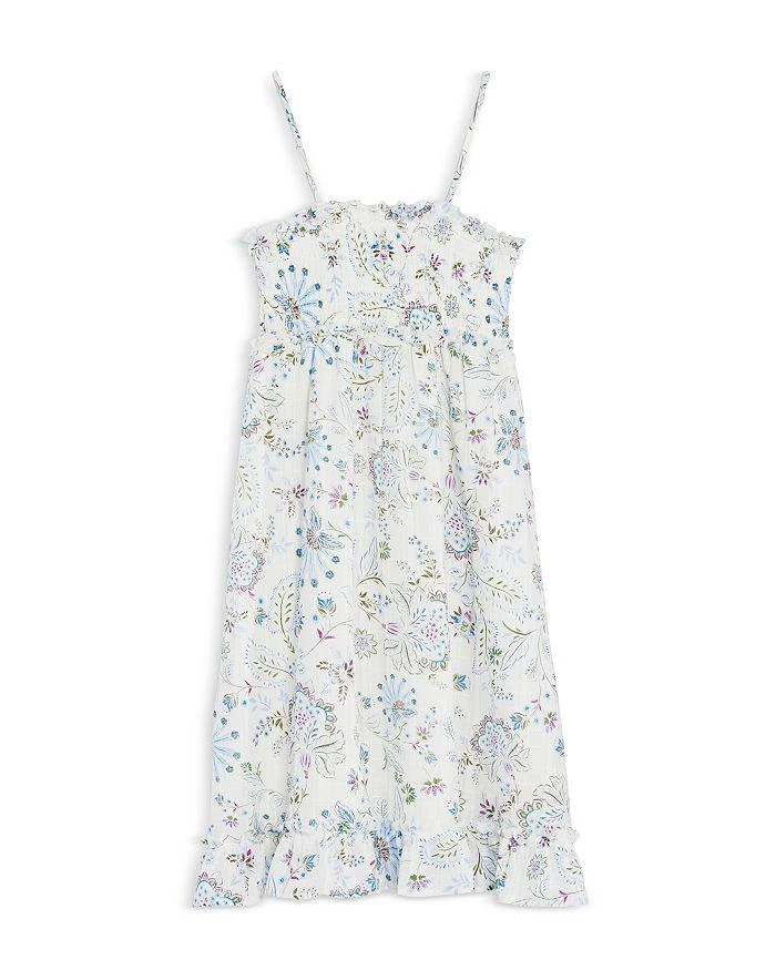 商品AQUA|Girls' Floral Smocked Maxi Dress, Big Kid - 100% Exclusive,价格¥197,第1张图片