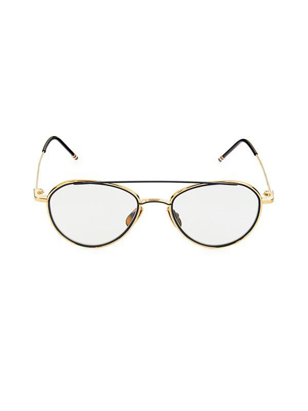 商品Thom Browne|53MM Aviator Eyeglasses,价格¥2096,第1张图片