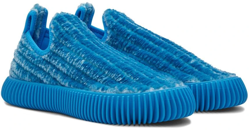 商品Bottega Veneta|Blue Ripple Sneakers,价格¥6380,第4张图片详细描述