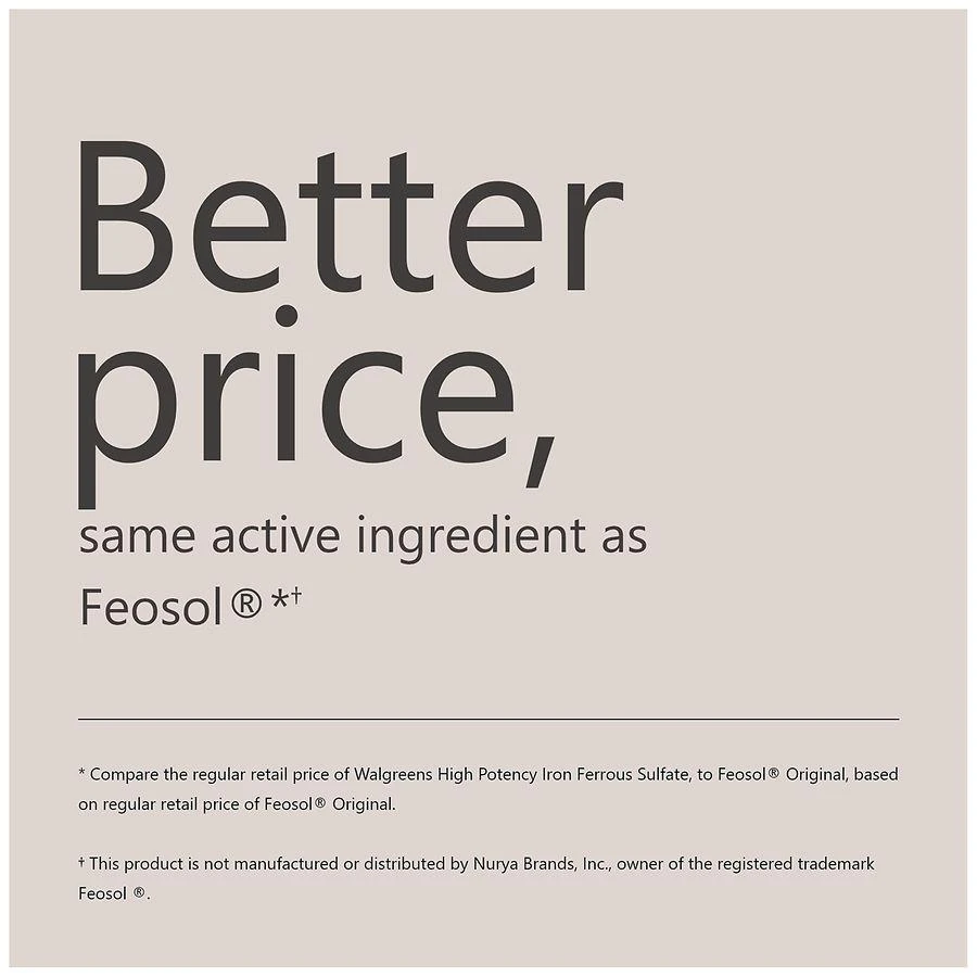 High Potency Iron Ferrous Sulfate Tablets 商品