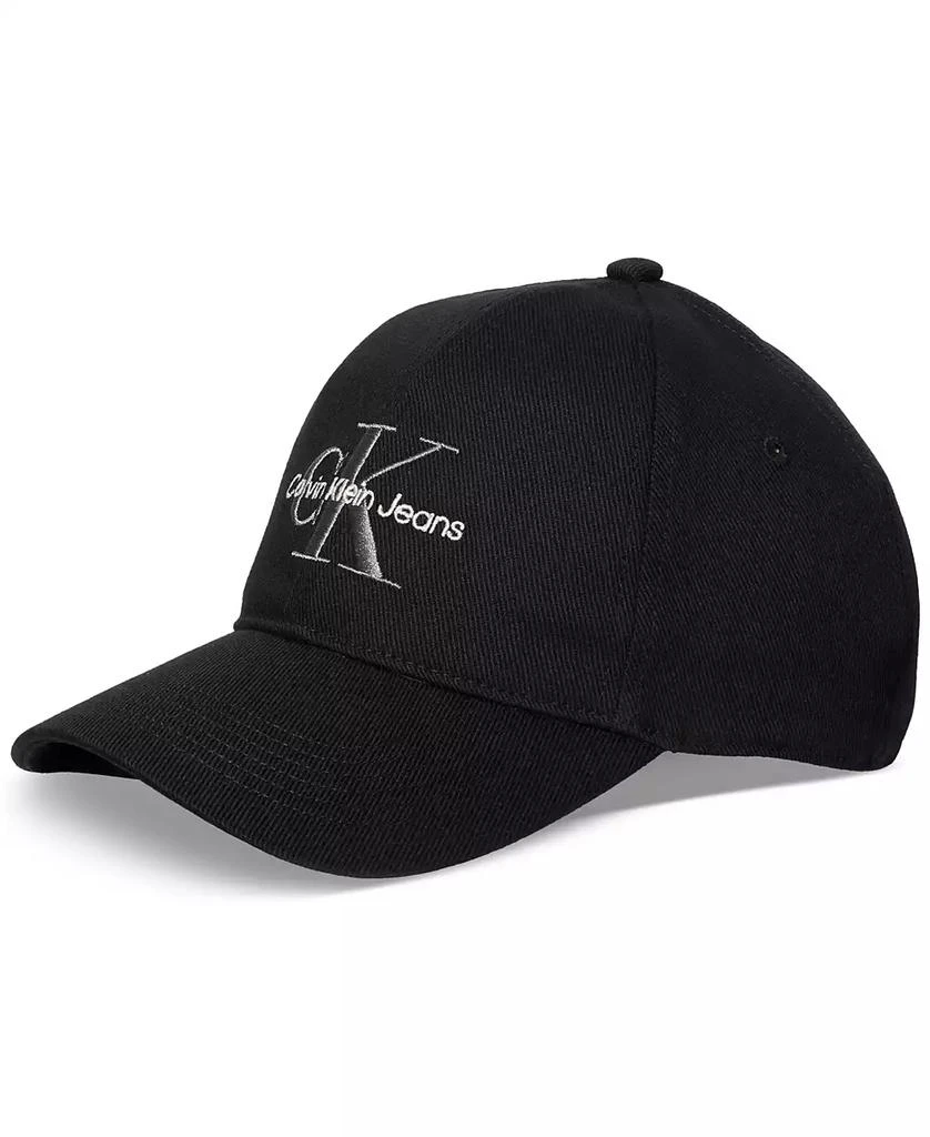 商品Calvin Klein|Men's Embroidered Monogram Logo Baseball Cap,价格¥205,第1张图片