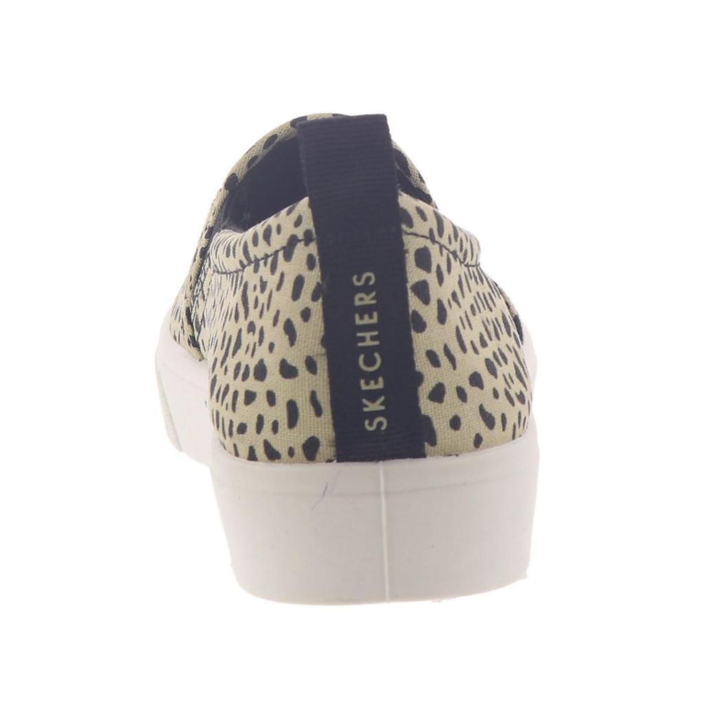 商品SKECHERS|Skechers Womens Poppy - Little Leo Memory Foam Canvas Slip-On Sneakers,价格¥161,第6张图片详细描述