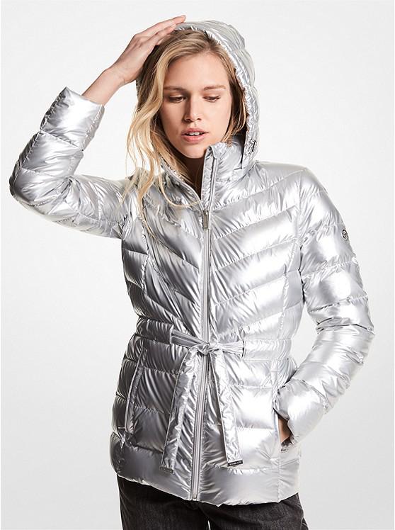 Quilted Nylon Packable Puffer Jacket商品第1张图片规格展示