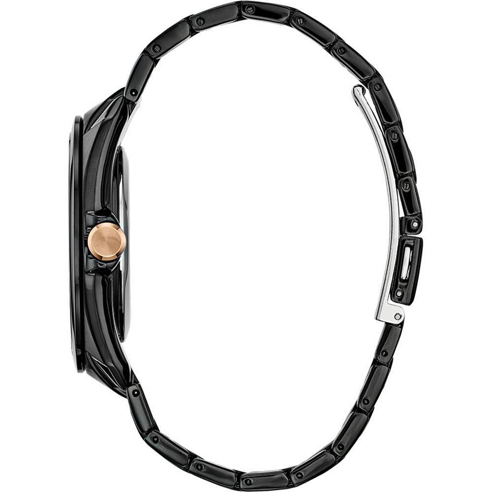 商品Citizen|Tony Stark "I Love You 3000" Black Stainless Steel Bracelet Watch 43mm,价格¥2011,第5张图片详细描述