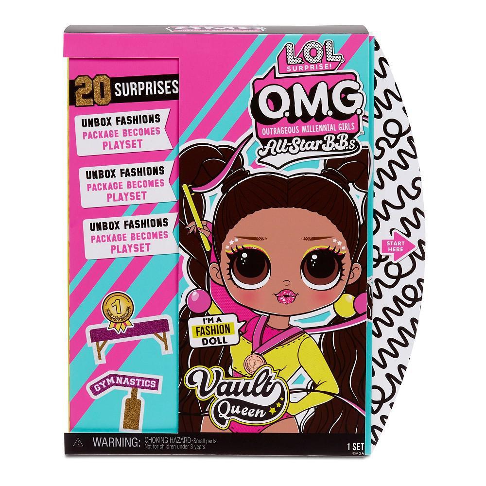 商品LOL Surprise!|L.O.L. Surprise OMG Sports Vault Queen Artistic Gymnastics Fashion Doll,价格¥184,第4张图片详细描述