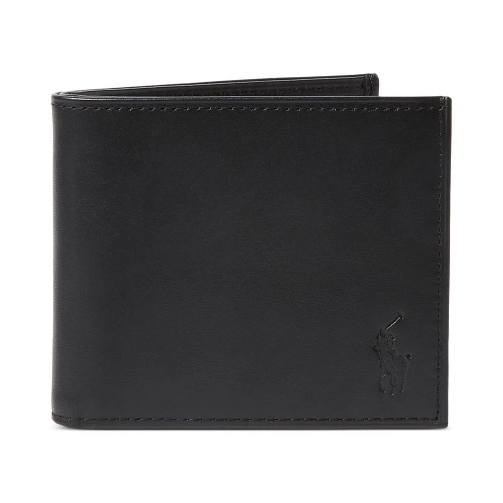 商品Ralph Lauren|Men's Burnished Leather Billfold,价格¥669,第1张图片