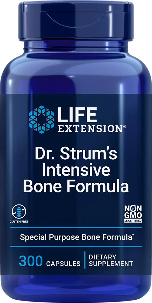 商品Life Extension|Life Extension Dr. Strum's Intensive Bone Formula (300 Capsules),价格¥337,第1张图片