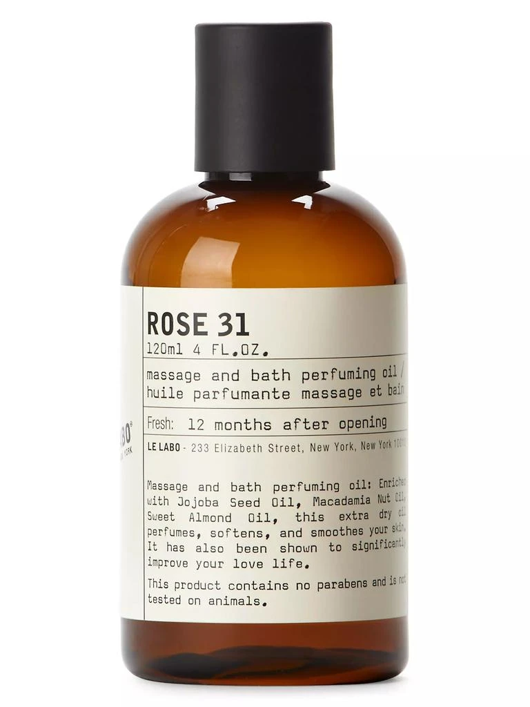 商品Le Labo|Rose 31 Body Oil,价格¥622,第1张图片