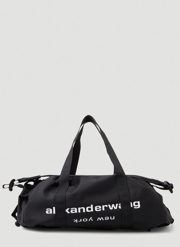 商品Alexander Wang|Primal Drawstring Duffle Shoulder Bag in Black,价格¥3270,第2张图片详细描述